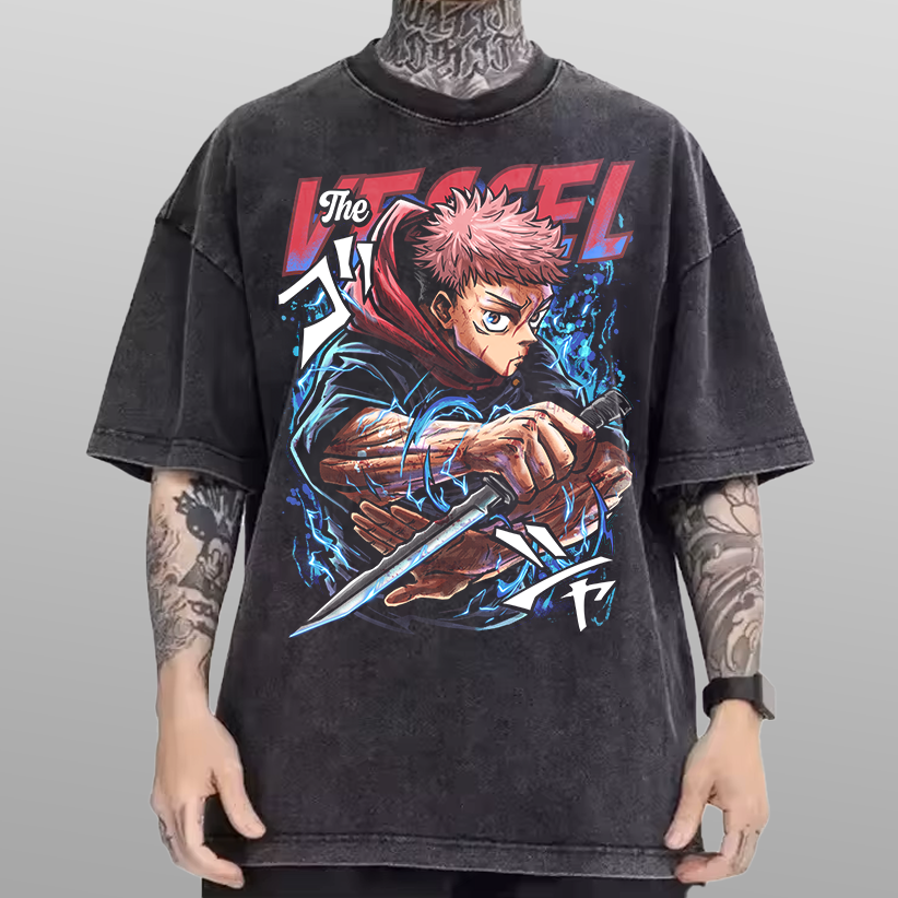 Jujutsu Kaisen Yuji Vintage Tee