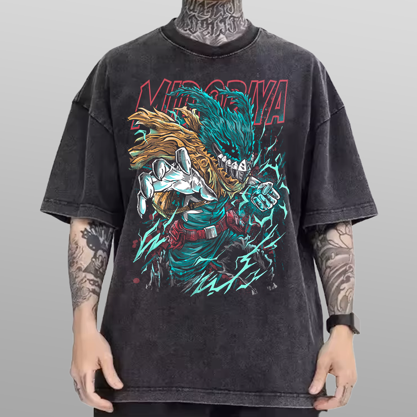 My Hero Academia Midoriya Vintage Tee
