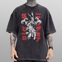 My Hero Academia Deku x Might Vintage Tee