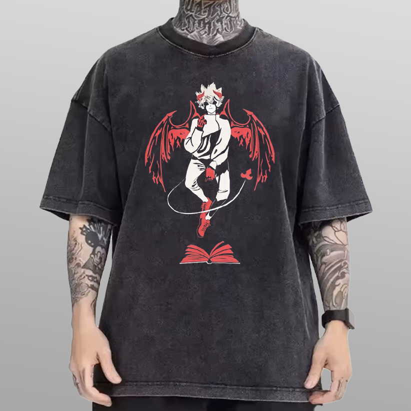 Black Clover Asta Vintage Tee