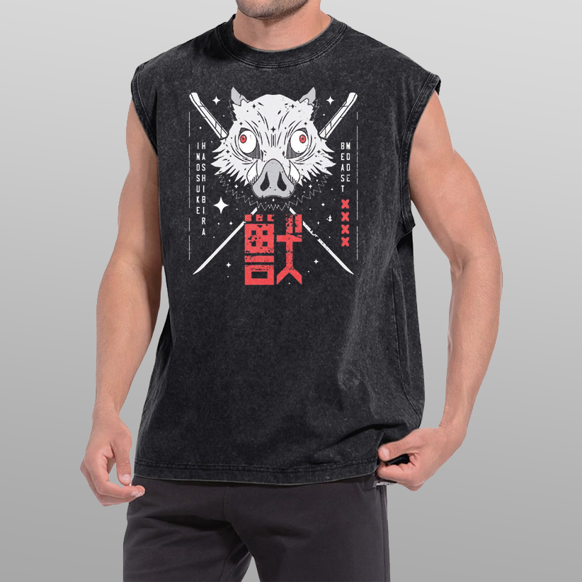 Demon Slayer Inosuke Tank Top