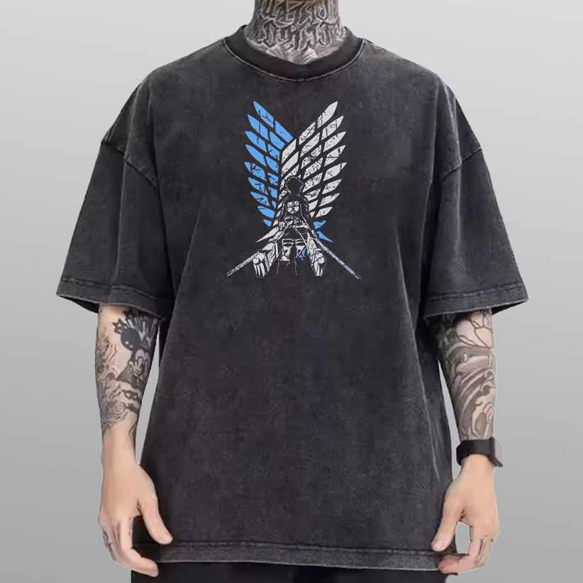 Attack on Titan Levi Vintage Tee