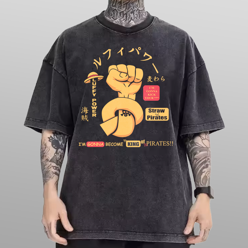 One Piece Fist Vintage Tee