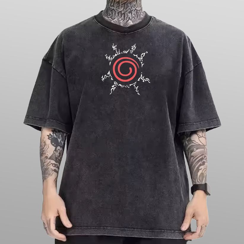 Naruto Shippuden Red Seal Vintage Tee