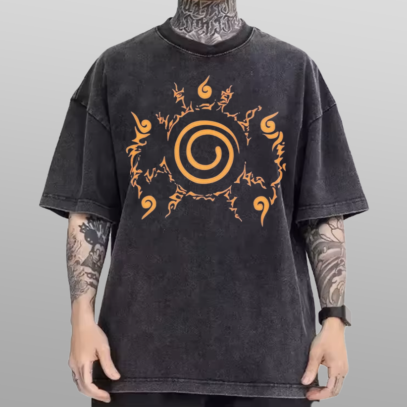 Naruto Shippuden Seal Vintage Tee