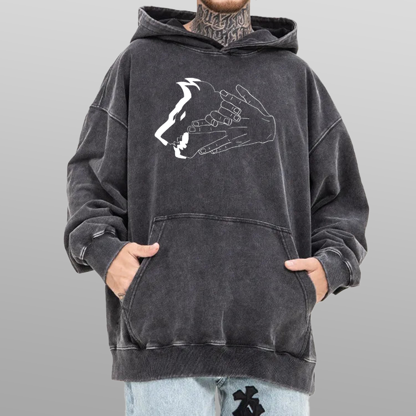 Jujutsu Kaisen Shikigami Vintage Hoodie