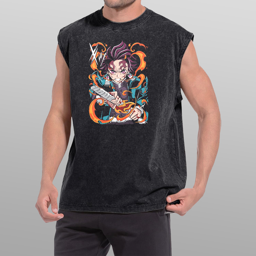 Demon Slayer Sun Breathing Tank Top