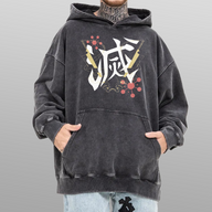 Demon Slayer Tengen Uzui Vintage Hoodie